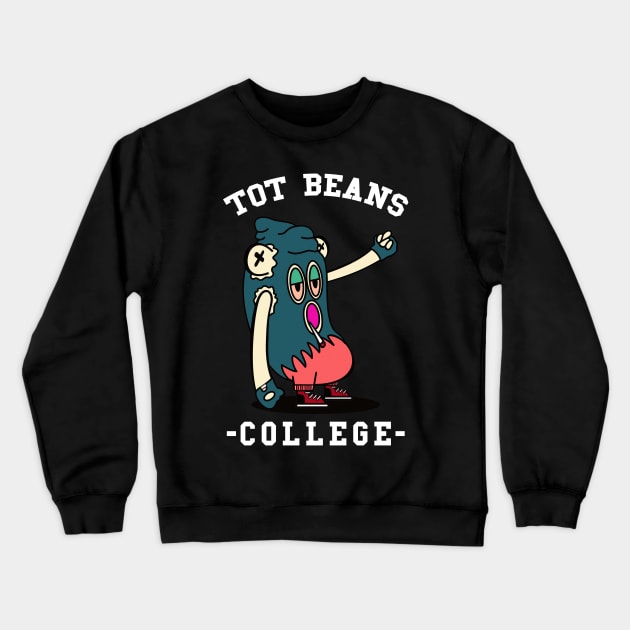 Totbeans Character College Crewneck Sweatshirt by Demylo 